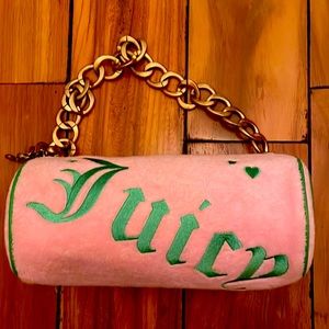 Rare Juicy Couture cylinder bag.